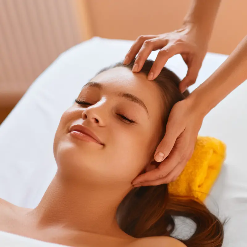 Professional beauty salon treatments including brows and lashes