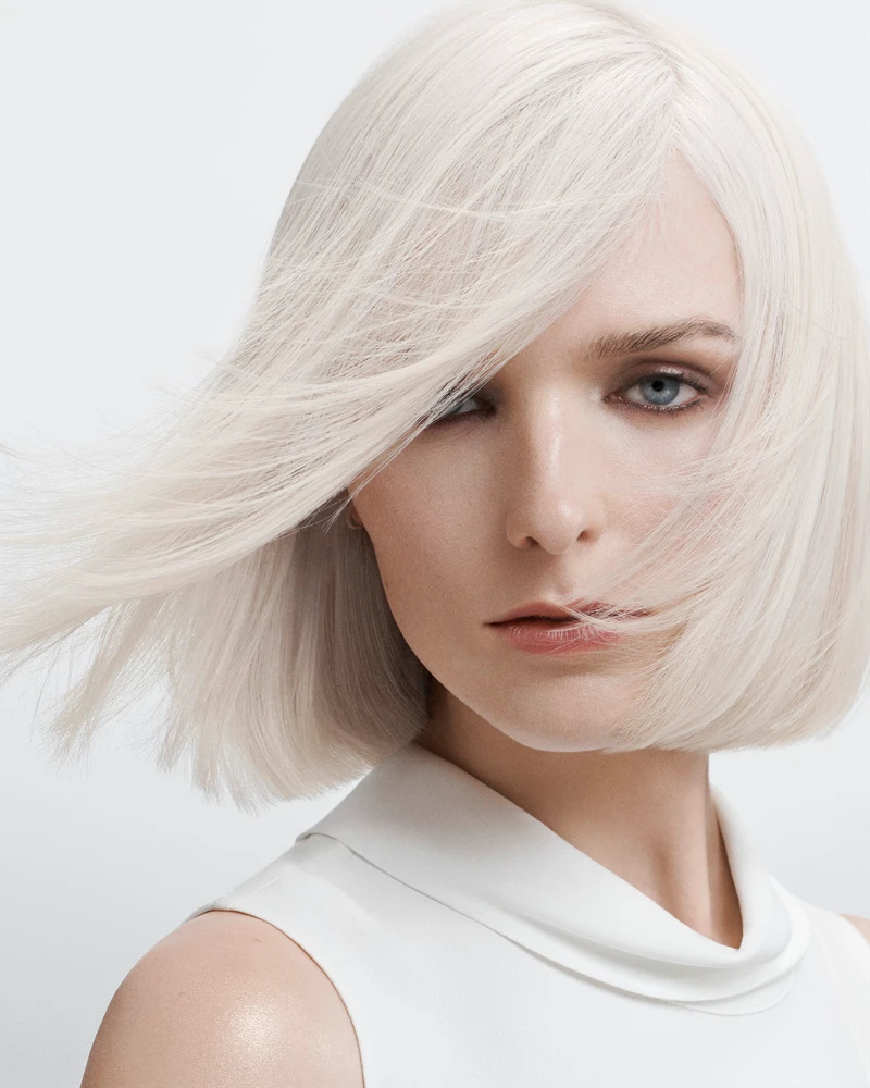 Result from the best Bleach and Tone Specialist Holborn showing platinum blonde scalp bleach
