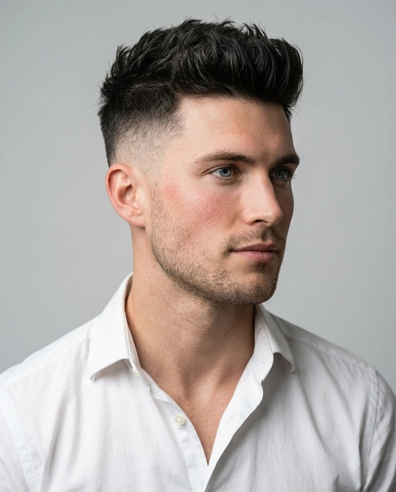 Professional men's haircut at our Holborn hair salon in Central London